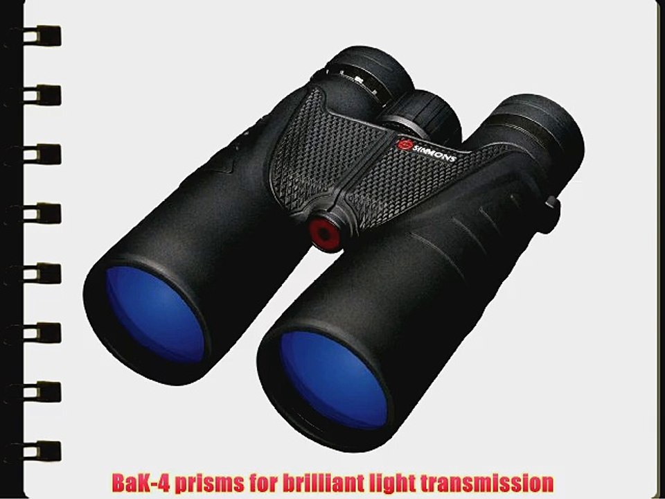 Simmons ProSport 10x 50mm Roof-Prism Waterproof/Fogproof Binoculars (Black)
