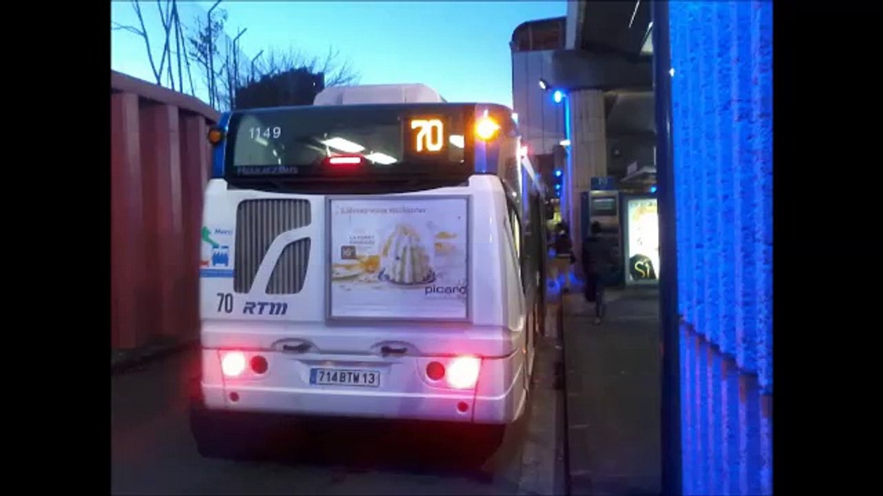 [Sound] Bus Heuliez Bus Access'Bus GX 327 n°1149 de la RTM - Marseille sur les lignes 36, 36 B et 70