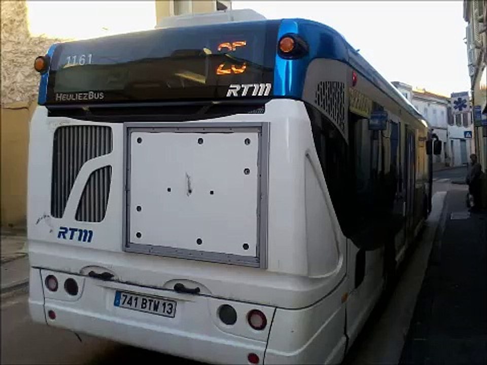 [Sound] Bus Heuliez Bus Access'Bus GX 327 n°1161 de la RTM - Marseille sur les lignes 25, 36 et 36 B