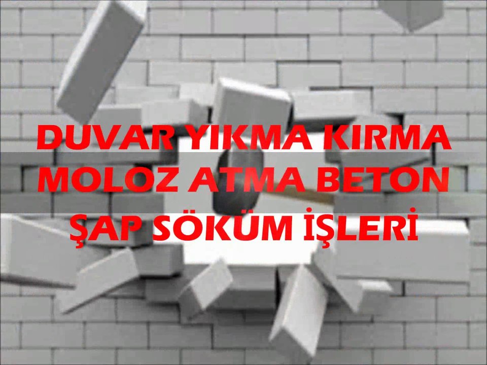 FATİH Alo Moloz Hattı 0544-7303460 Moloz Atımı Moloz Atma