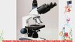 AmScope T120C Professional Siedentopf Trinocular Compound Microscope 40X-2500X Magnification