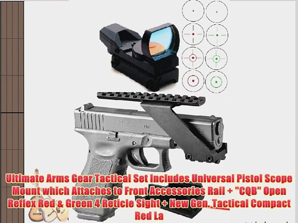Ultimate Arms Gear Tactical Combo Combination Package Kit Set Pistol Includes Precision Machined