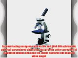National Optical 131 Basic Monocular Compound Microscope WF10x Eyepiece 40x-400x Magnification