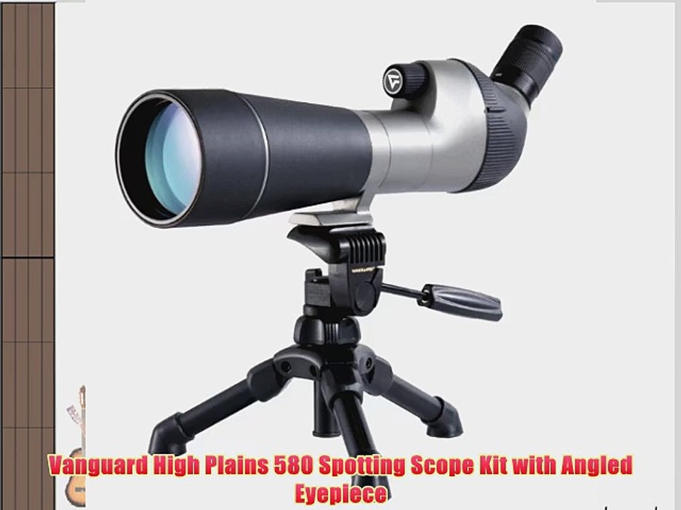 Vanguard High Plains 580 Spotting Scope Kit with Angled Eyepiece