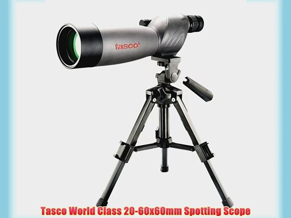 Tasco World Class 20-60x60mm Spotting Scope