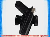 Galco DT224 Double Time Gun Holster for Glock 22 Right Black