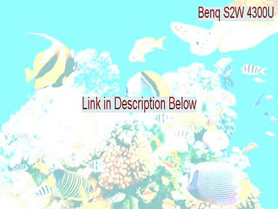 Benq S2W 4300U/3300U Full Download [Instant Download]