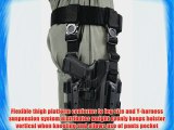 BLACKHAWK! Serpa Level 3 Light Bearing Tactical Holster for Xiphos NT Light Black/Size 13 Right