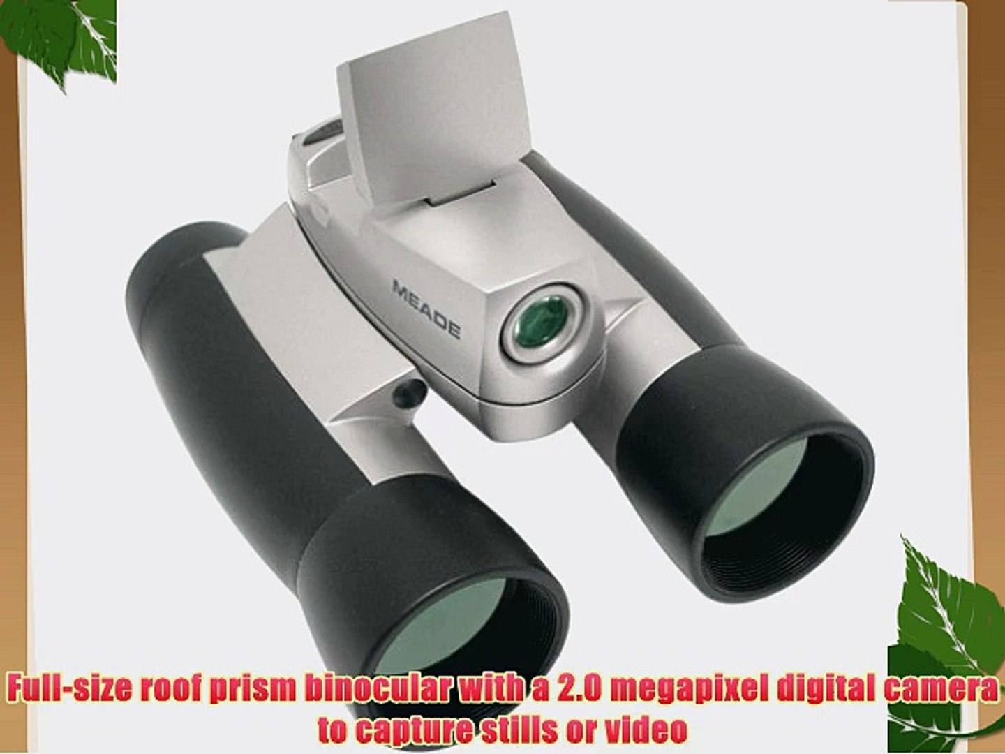 Meade binoculars with store camera