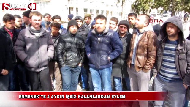 18 madencinin öldüğü Ermenek'te 4 aydır işsiz kalanlardan tepki