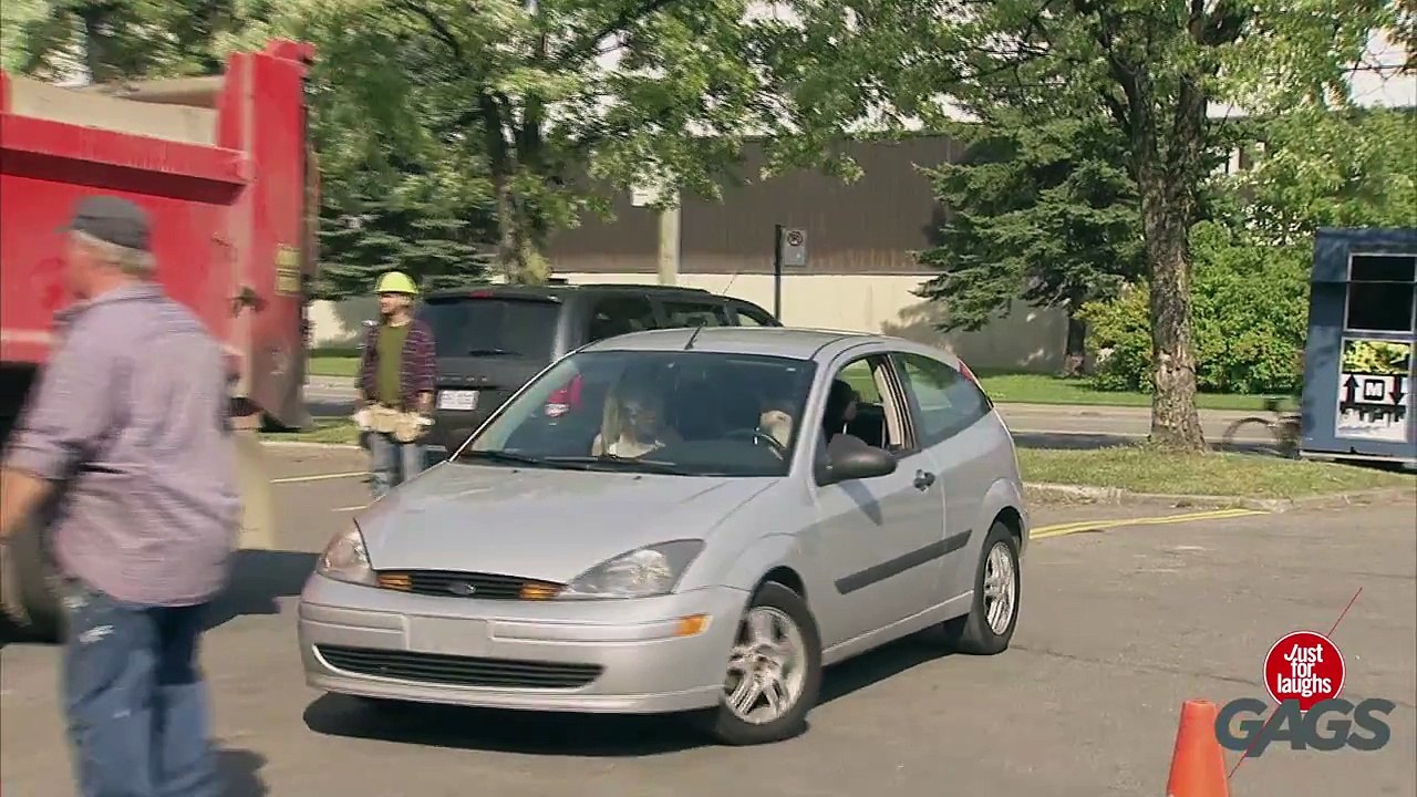 Car Buried In Sand Prank
