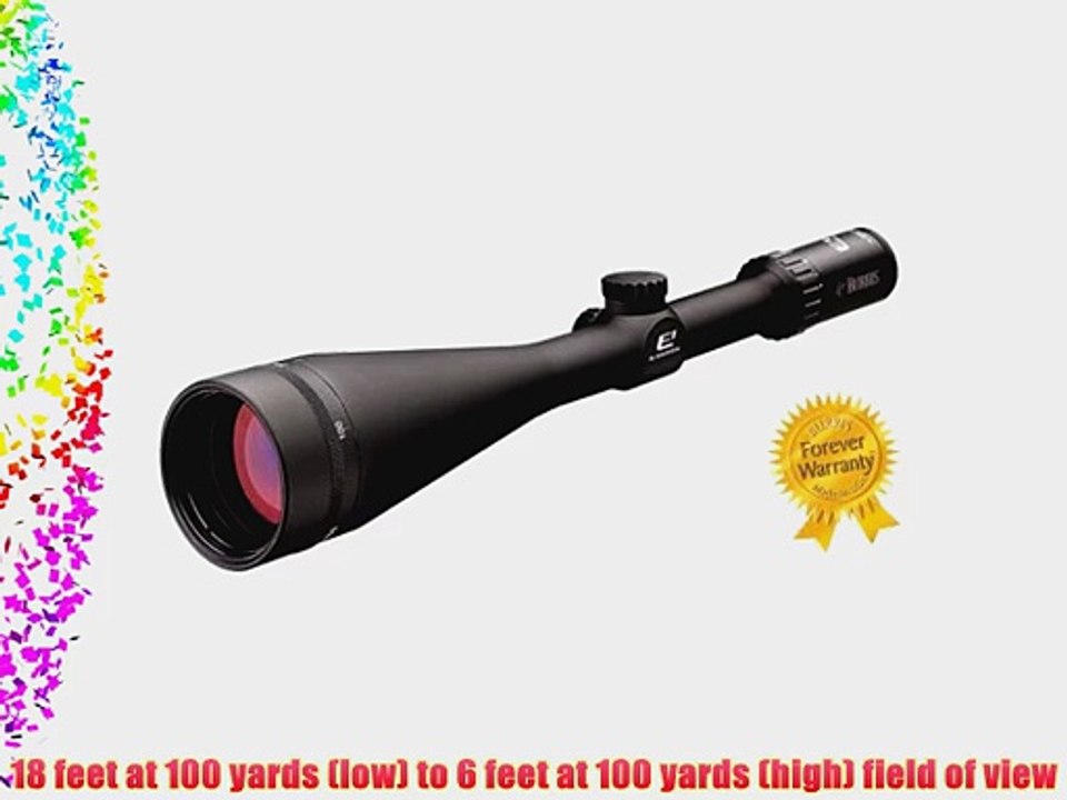 Burris 200340 Fullfield E1 6.5-20 x 50 Scope (Black)