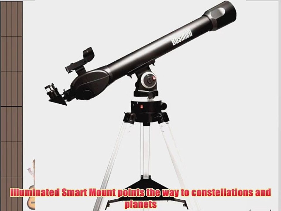 Bushnell Astronomical Voyager with Sky Tour 700mm x 60mm Refractor Telescope