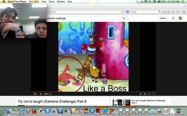 Don't laugh challenge failed badly