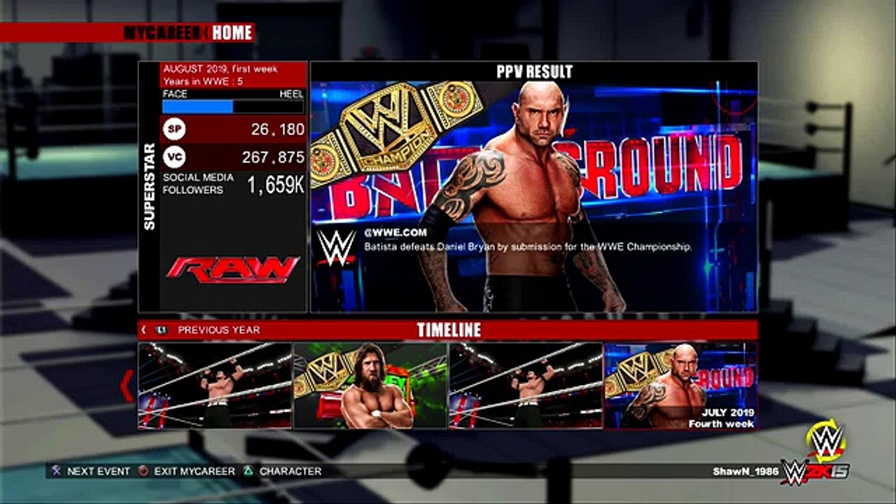 WWE 2K15 My Career Mode Part 59
