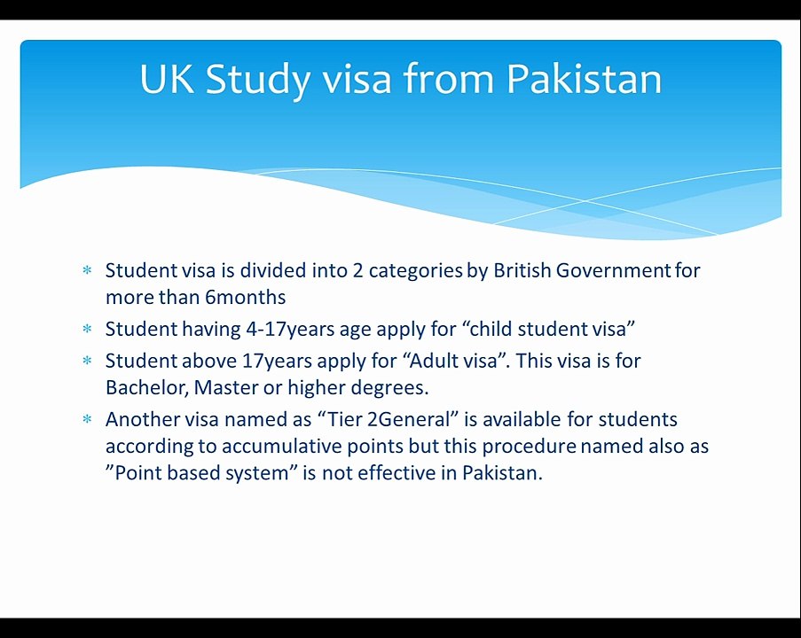 UK Study Visa Guide & Procedure