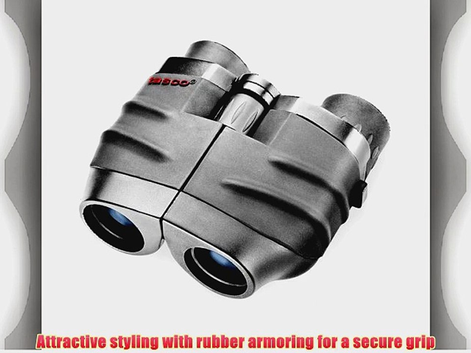 Tasco Essentials 8-24x25 Porro-Prism Compact Zoom Binoculars