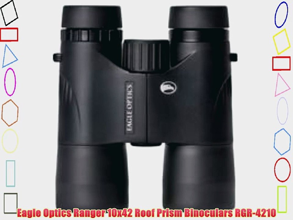 Eagle Optics Ranger 10x42 Roof Prism Binoculars RGR-4210