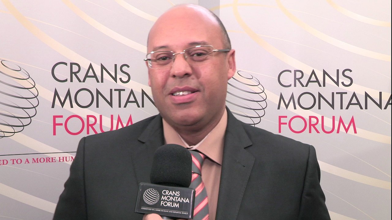 YOUSSEF IMGHI - Crans Montana Forum Bruxelles 2014 (Jean-Paul Carteron)