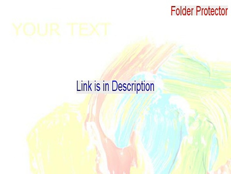 Folder Protector Full - Instant Download