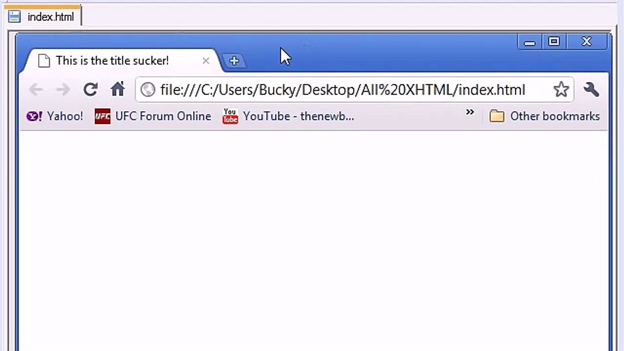 ---XHTML and CSS Tutorial - 3 - body and headers