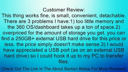 Xbox 360 20GB Hard Drive Review
