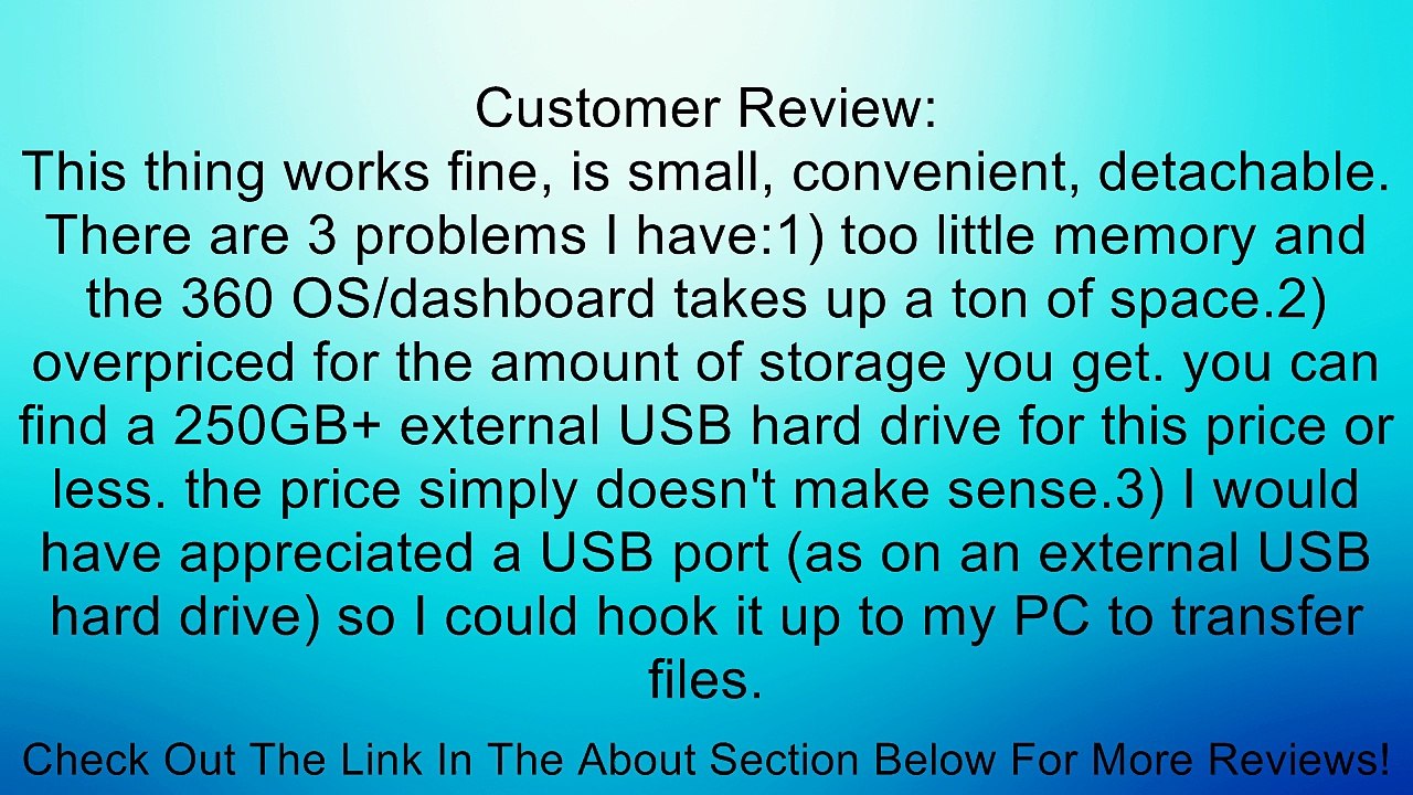 Xbox 360 20GB Hard Drive Review