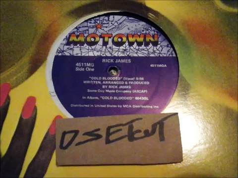 RICK JAMES -COLD BLOODED(RIP ETCUT)MOTOWN REC 83