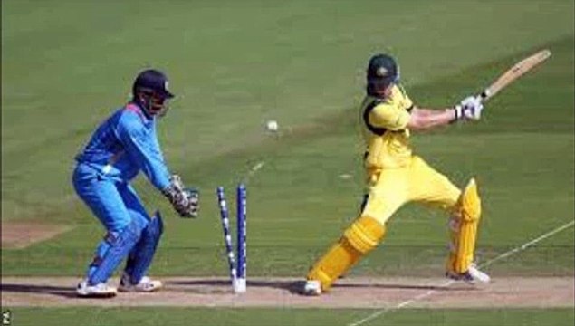 India out Australia at 65 in ICC Champions Trophy warm up cricket match