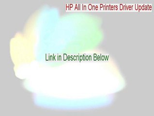 HP All In One Printers Driver Update Full (Download Now 2015)