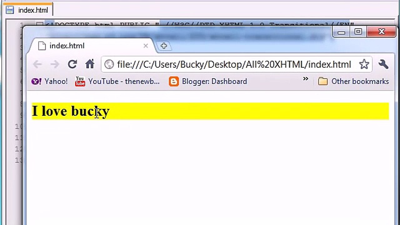 ---XHTML and CSS Tutorial - 21 - Padding