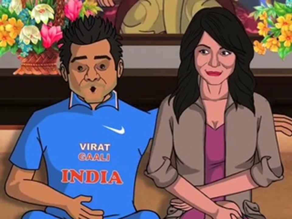 India Vs South Africa - Virat Kohli Mauka Mauka Spoof