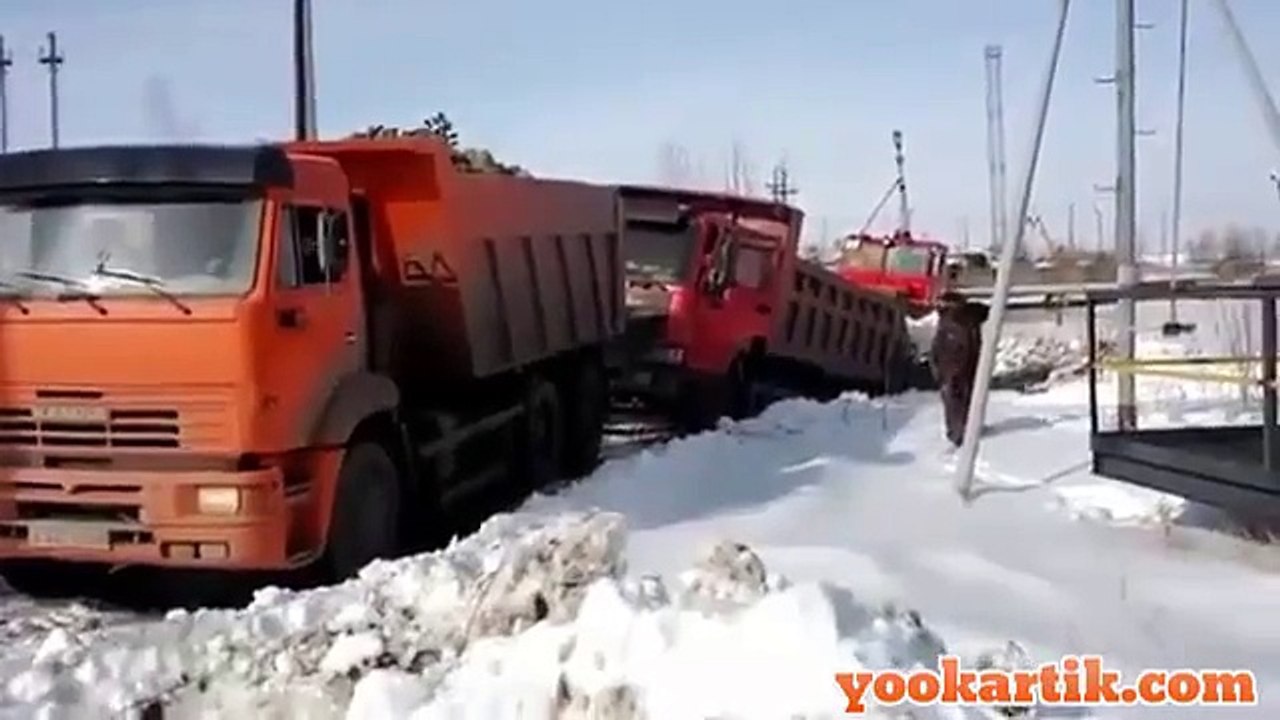 Truck driver in problem