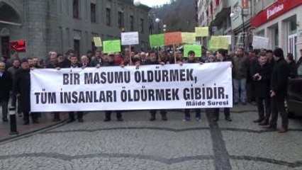 Özgecan'ın Öldürülmesi - Güneysu'da Protesto