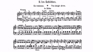 Bortkiewicz Sergei The Sleigh Drive & The Farewell Pieces op.21 no.2-3 The Little Wanderer Piano Igor Galenkov