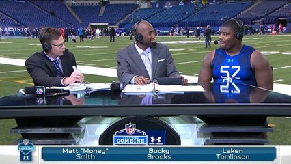 Laken Tomlinson on combine: It's a job interview