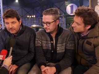 Les animateurs de Top Gear France au micro d'Auto Plus