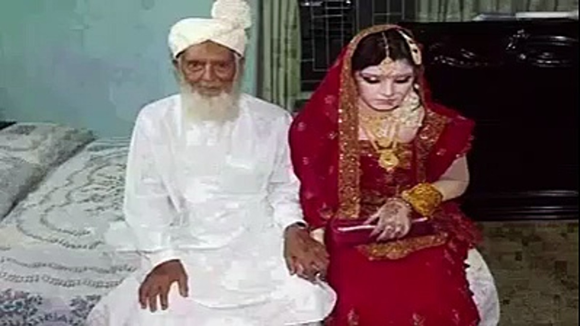 Old young man with girl Older Man