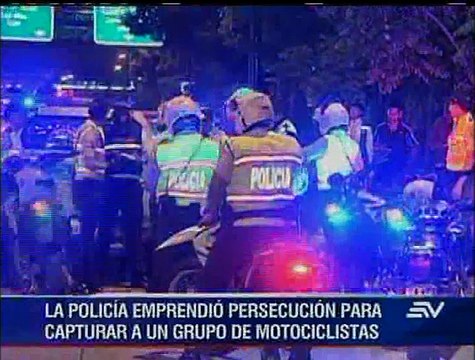 Carreras de motos clandestinas en Guayaquil