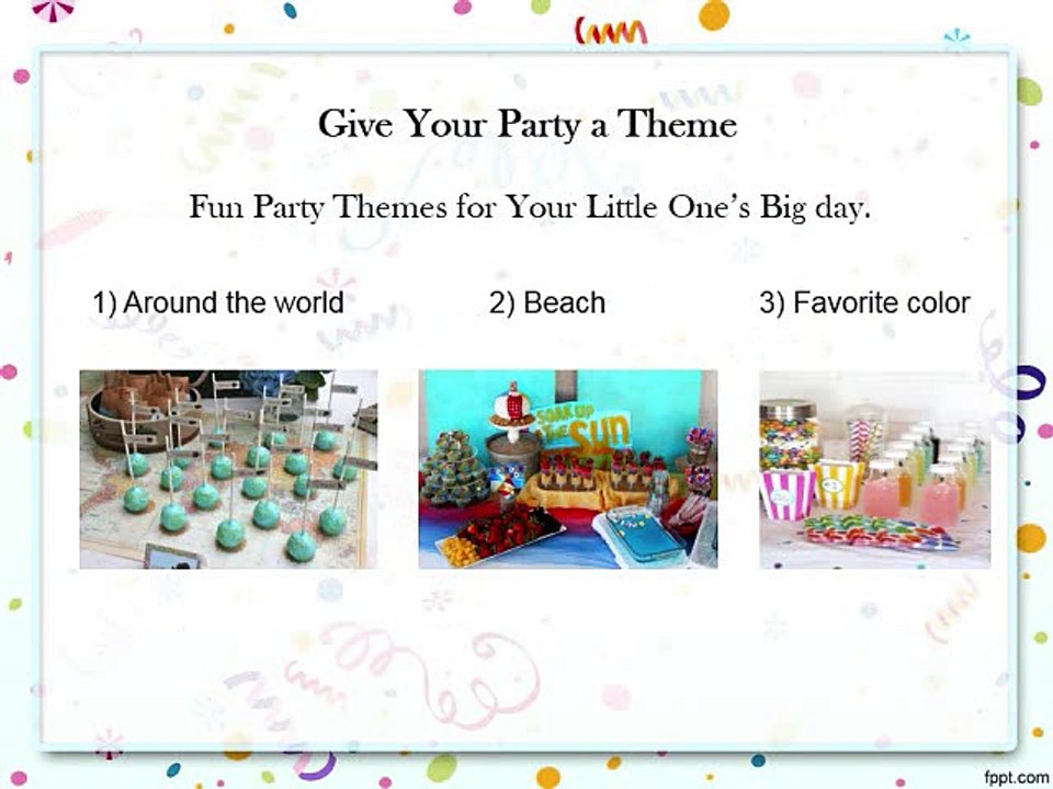 Ideas For The Best kid’s Birthday Party