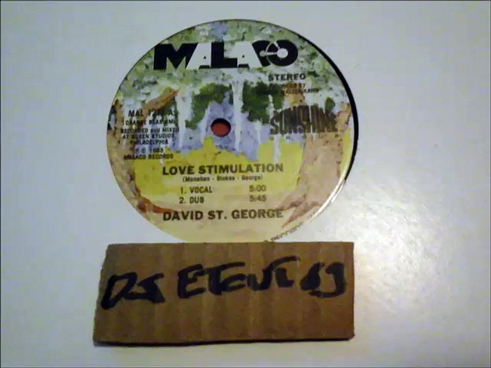 DAVID ST. GEORGE -LOVE STIMULATION(RIP ETCUT)MALACO REC 85