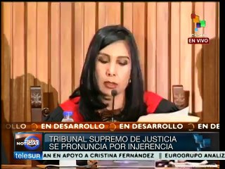 Tải video: Rechaza Tribunal Supremo de Justicia de Venezuela injerencia de EE.UU.