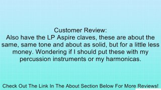 Hohner S2603 Hardwood Claves Review