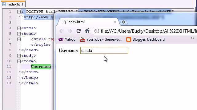 -XHTML and CSS Tutorial - 40 - Introduction to Forms