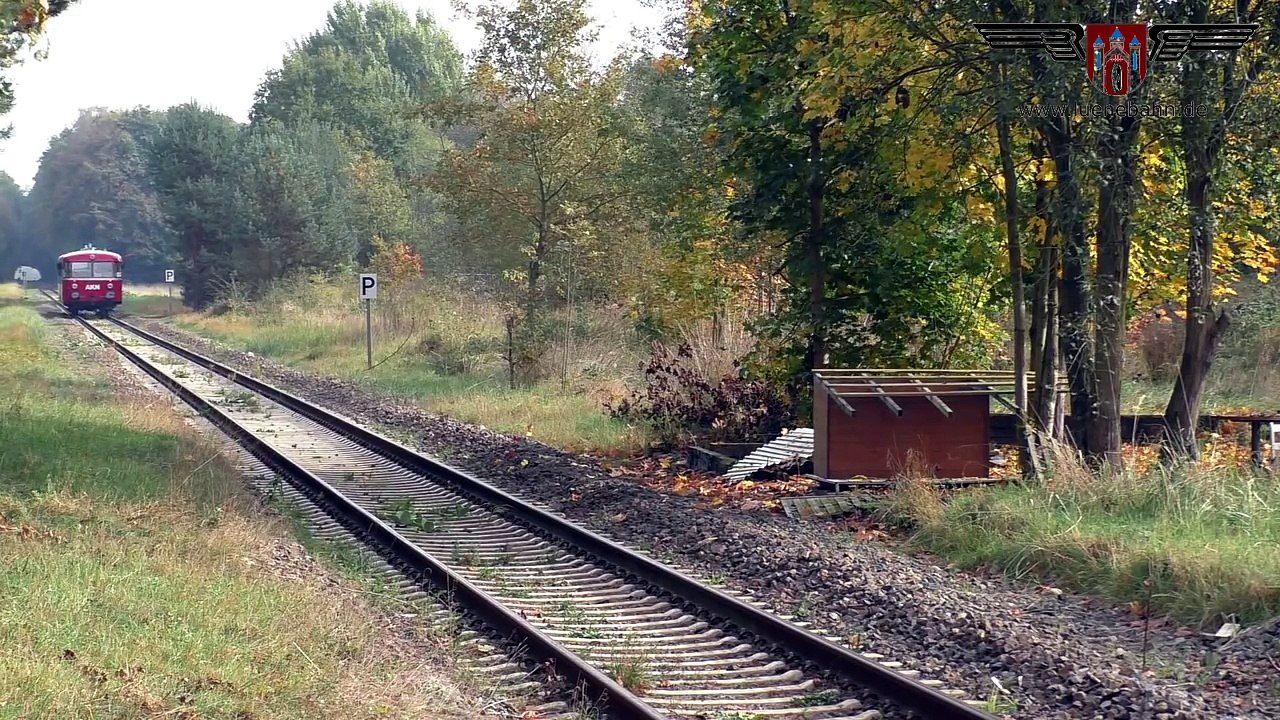 AKN-Schienenbus unterwegs zwischen Lauenburg & Dannenberg