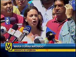 María Corina Machado califica de “arbitrario” al Gobierno