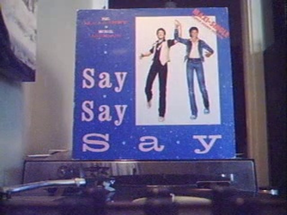Paul McCartney & Michael Jackson - Say Say Say 12"