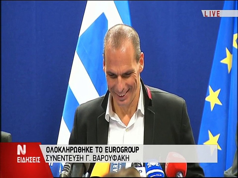 Δήλωση Βαρουφάκη για το Eurogroup