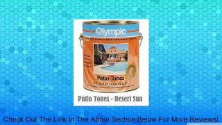 Olympic Patio Tones Deck Coating - Desert Sun (1 Gallon) Review