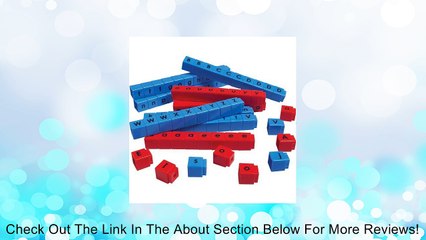 Unifix Letter Cubes (Set of 90) Review